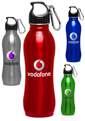 25 oz Stainless Steel Colored Sports Bottle