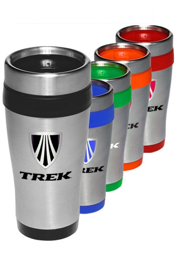 16 oz Assorted Colors Stainless Steel Travel Mug