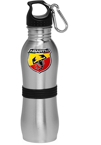 24 oz Stainless Steel with Rubber Grip Bottle