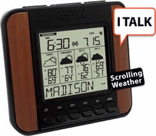 4 Day Talking Internet Powered Wireless Forecaster
