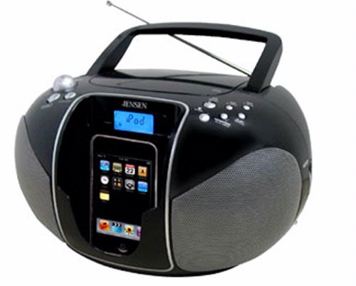 Portable Docking CD Music System for iPod