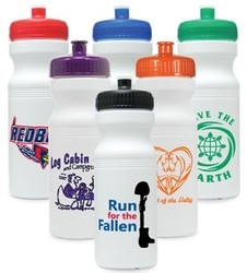 24 oz. Bike Bottle - USA Made - BPA FREE - Biodegradable