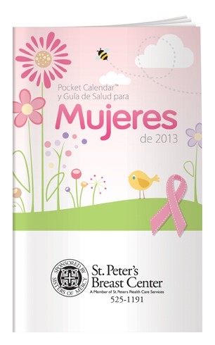 Spanish 2013 Women's Pocket Calendar & Health Guide