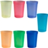 12 oz. Stadium Cup - USA Made - BPA Free - Translucent Colors