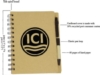 Eco Spiral Notebook w/Eco Paper Barrel Pen