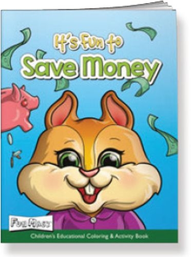 Fun Mask Coloring Book - It's Fun to Save Money