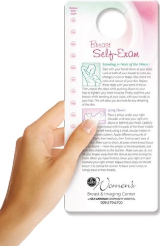 Shower Card - Breast Self-Exam