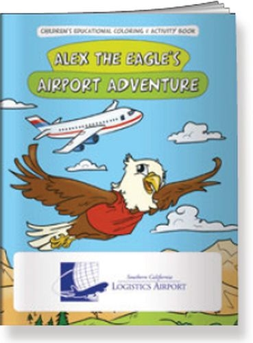 Coloring Book - Alex the Eagle's Airport Adventure