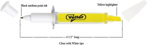 Syringe Highlighter/Pen