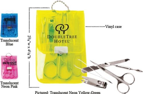 5-Piece Manicure Kit In Translucent Case