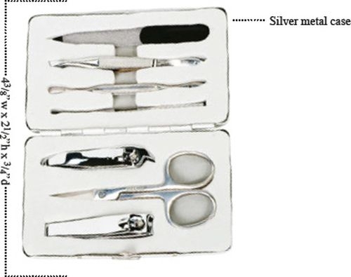 Deluxe Manicure Set in a Travel Case