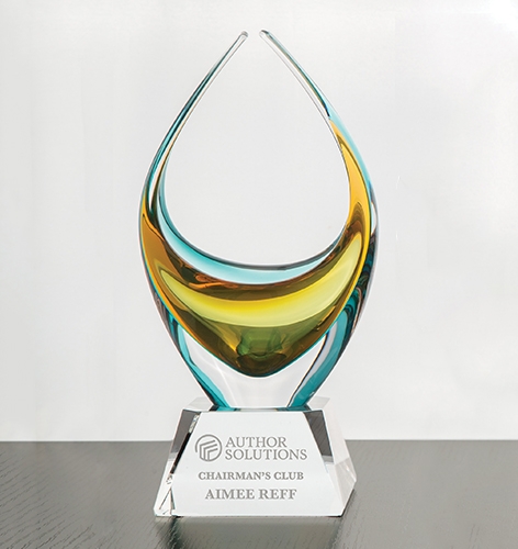 Turquoise Green/Gold Beauvoir Basket Award