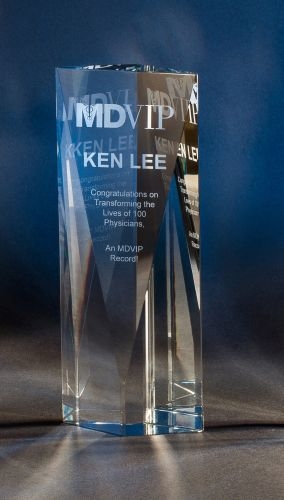 Gladwell Optic Crystal Award (4