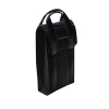 Deluxe Microfibre Bottle Cooler Bag - Black