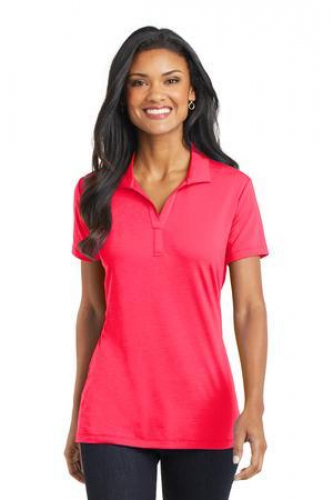 Port Authority Ladies Cotton Touch Performance Polo. 