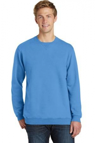 Port & Company Beach Wash Garment-Dyed Crewneck Sweatshirt 