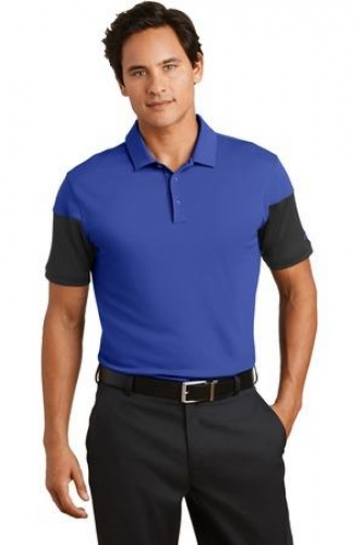 DISCONTINUED Nike Dri-FIT Sleeve Colorblock Modern Fit Polo. 