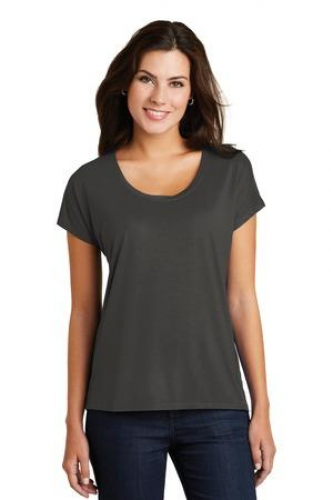 DISCONTINUED District Women's Drapey Dolman Tee. 