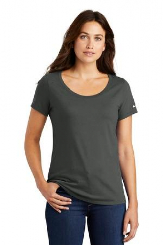 DISCONTINUED Nike Ladies Core Cotton Scoop Neck Tee. 