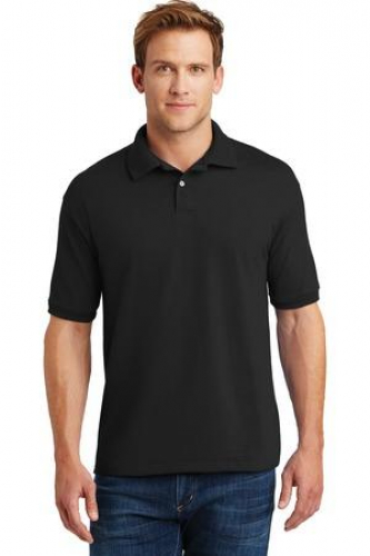 Hanes EcoSmart - 5.2-Ounce Jersey Knit Sport Shirt     