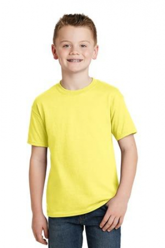 Hanes - Youth EcoSmart 50/50 Cotton/Poly T-Shirt.