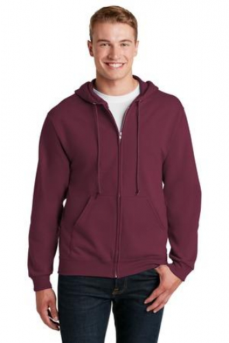 Jerzees - NuBlend Full-Zip Hooded Sweatshirt.