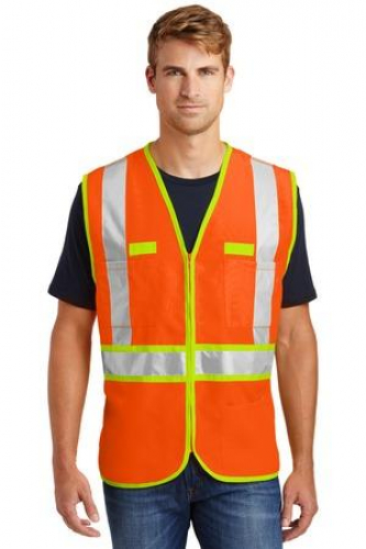 CornerStone - ANSI 107 Class 2 Dual-Color Safety Vest. 