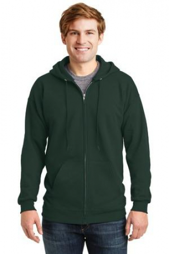 Hanes Ultimate Cotton - Full-Zip Hooded Sweatshirt.