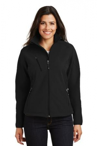 Port Authority Ladies Textured Soft Shell Jacket. 