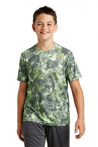 DISCONTINUED Sport-Tek Youth Mineral Freeze Tee. 