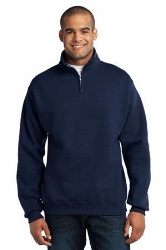 Jerzees - NuBlend 1/4-Zip Cadet Collar Sweatshirt.