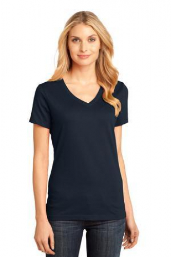 District - Women's Perfect Weight V-Neck Tee. 