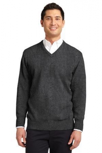 DISCONTINUED Port Authority Value V-Neck Sweater. 