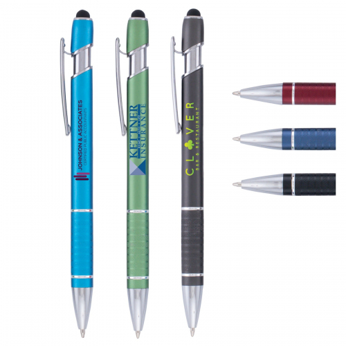 Ellipse Stylus Pen - Full-Color Metal Pen