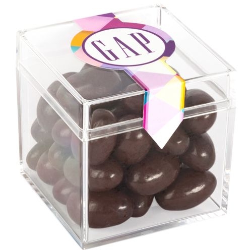 Sweet Boxes with Dark Chocolate Almonds