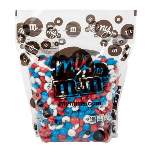 2lb Bulk Bag Color Personalized M&M'S