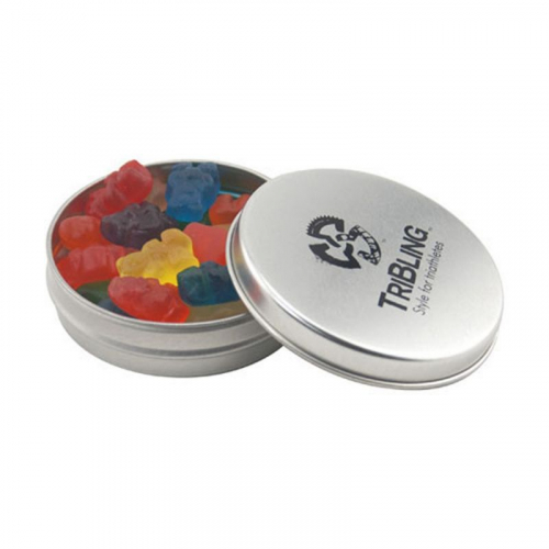 Round Tin with Gummy Bears