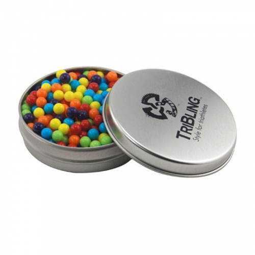 Round Tin with Mini Jawbreakers