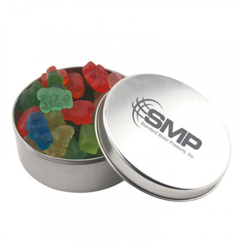 Round Tin with Gummy Bears