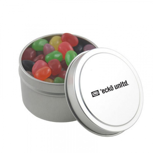 Round Tin with Jelly Beans