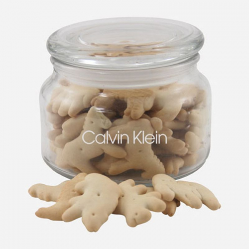 Jar with Animal Crackers