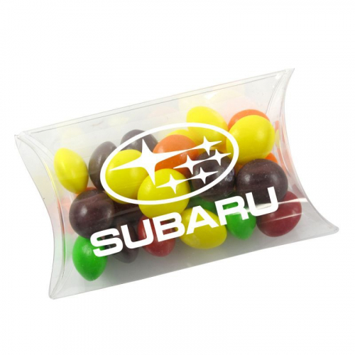 Small Pillow Acetate Box with Skittles