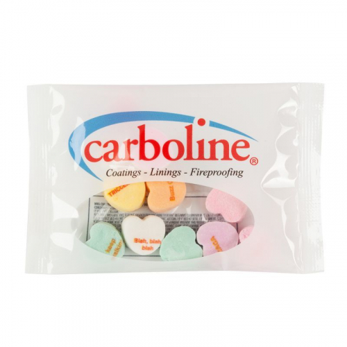 1/2 oz. Snack Pack - Imprinted Conversation Hearts