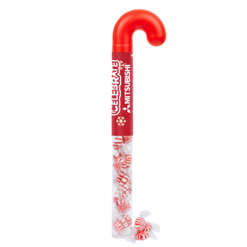 Holiday Candy Cane Tube - Starlight Peppermints