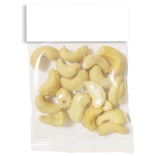Small Header Bags - Jumbo Salted Cashews