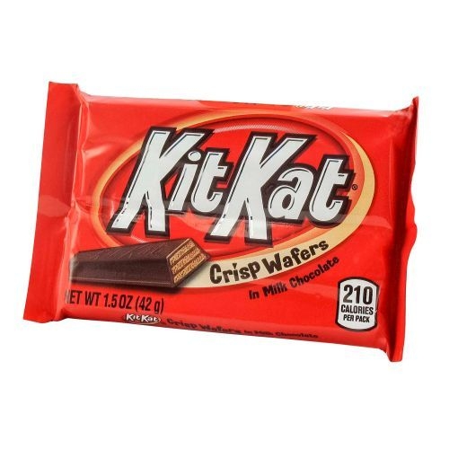 Overwrapped Kit-Kat Bar