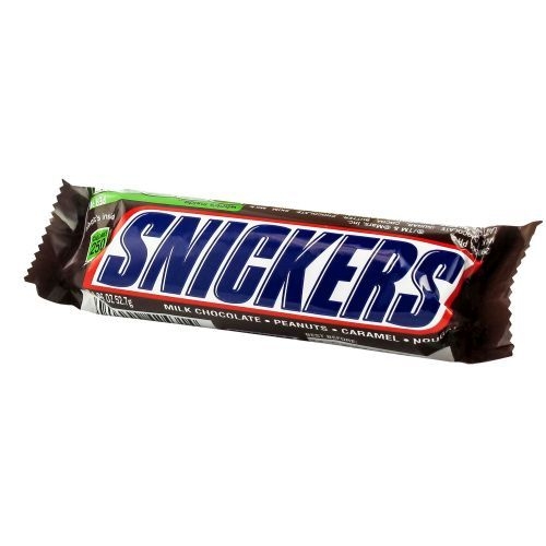 Overwrapped Snickers Bar