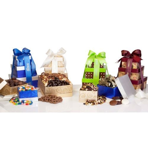 4 Tier Chocolate Lovers Gift Tower