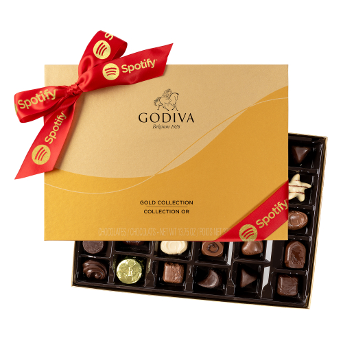 Godiva Ballotin Gold 36 Piece Assortment Box