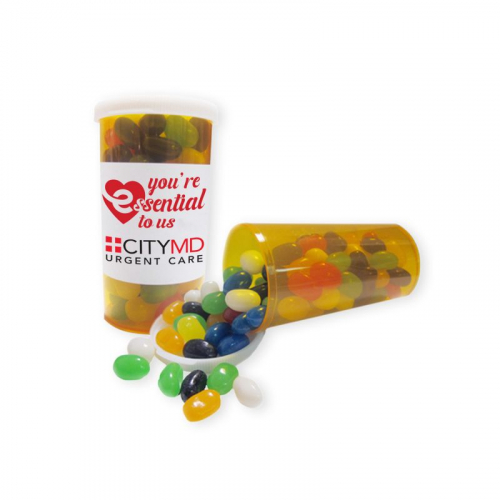 Large Promo Pill Bottles-Gourmet Jelly Beans
